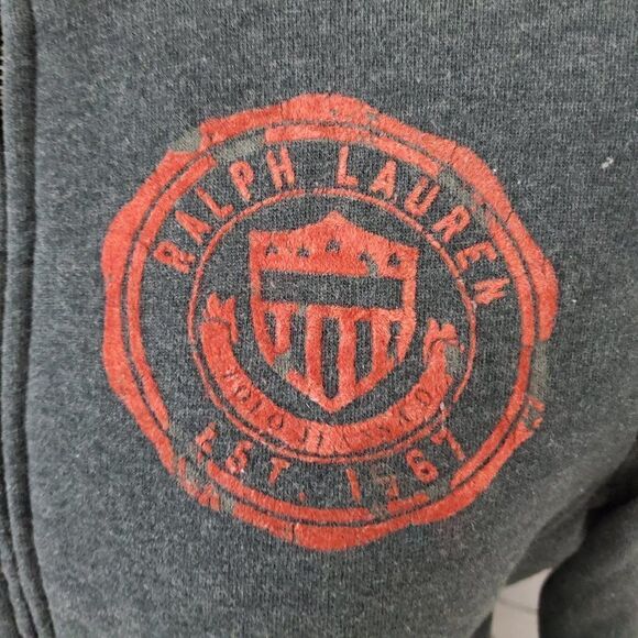 Ralph Lauren Polo French Terry Fleece Jacket S - Picture 2 of 7